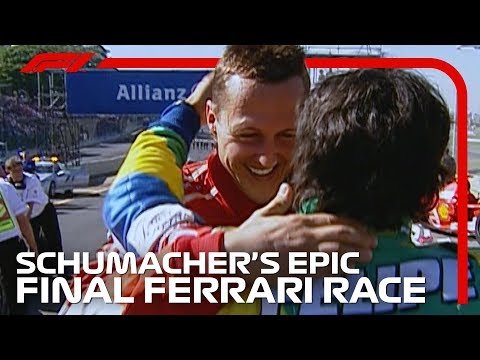Schumacher's Last Ride for Ferrari | 2006 Brazilian Grand Prix