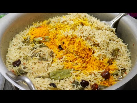 Quick & Easy Pulao Recipe With Homemade Masala By Tasty Food With Maria | Chicken Yakhni Pulao