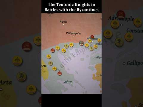The Teutonic Knights in Battles with the Byzantines
