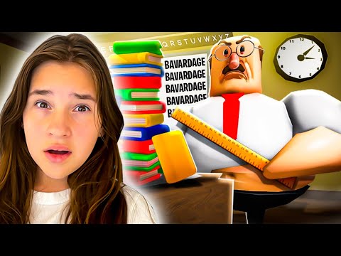 S'ÉCHAPPER DE L'ÉNORME PROFESSEUR dans ROBLOX ! (Great School Breakout)