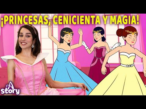 ¡Fiesta de Princesas! 👑✨ 12 Princesas Bailarinas, Cenicienta y Más |  Cuentos infantiles en Español