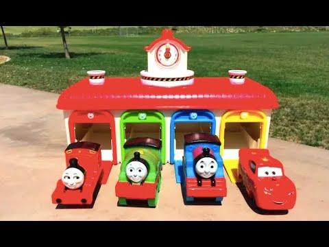 Disney Cars Toys Lightning McQueen Thomas and Friends Trains Percy