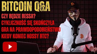 KRYPTOWALUTOWE Q&A 24.07.2025  ZARAZ KONIEC HOSSY BTC?