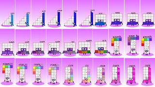 Looking for  Numberblocks Band Sixteenths 16 - 18 @phobiablocksstudio