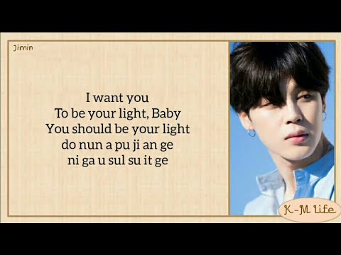 BTS - JIMIN 'Promise' [Easy Lyrics]