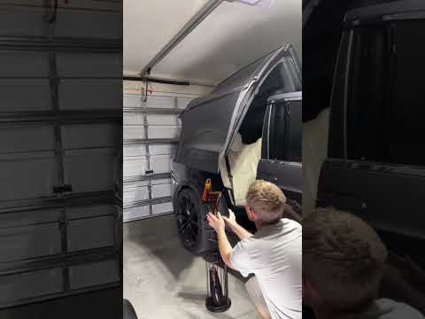 Tesla Tequila Versus Model X automatic doors