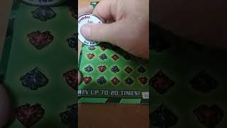 Five of the new $10 Casino Cash ohio lottery instant tickets 