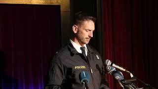 Video: Ordnung und Sicherheit: Polizei zieht Zwischenbilanz - Halbzeit-Pressekonferenz (Video: Nina Eichinger)