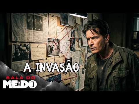 A Invasão | com Charlie Sheen 🩸 Filme Completo Dublado GRÁTIS 🩸 Thriller | Sala do Medo