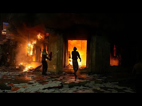 YouTube video thumbnail: Two People Killed as Police Fire on Anti-Government Protesters in Morocco