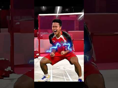 The Super Saiyan Anthony Ginting #badminton #badmintolovers #bulutangkis #bulutangkisindonesia
