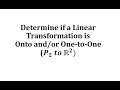 Properties of Linear Transformations