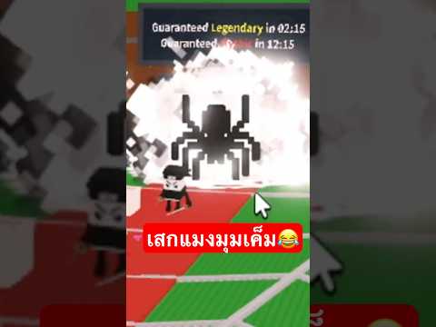 แมงมุมเค็ม เพราะเกลือมาก #stealabrainrot #roblox #shorts