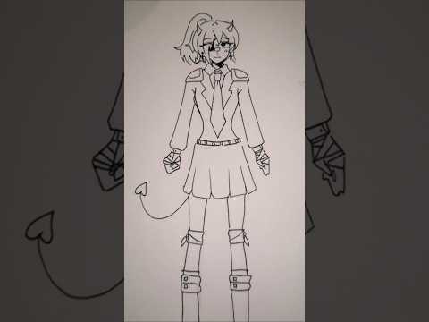 Моя одноклассница попросила нарисовать её ос👽💫 #music #song #remix #love #dance #phonkagressive #art