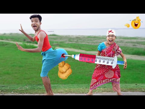 Top New Comedy Video Amazing Funny Video 2025 😂 Try To Not Laugh 2025 Episode 339 Doctor By Bidik F