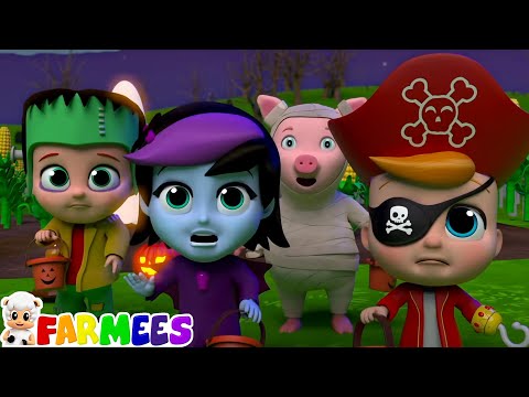 Ha Ha It's Halloween Night | It's A Spooky Night | Scary Rhymes For Children | Spooky Songs For Kids