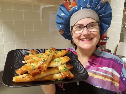 Palitos de Masa Filo con Queso