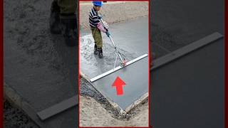 This Machine Levels Concrete Like Magic 😳⚙️ #youtubeshorts #youtube #construction #tools