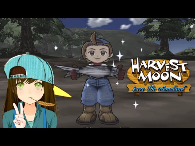 Harvest Moon Save the homeland - The Silver fish & horse Episode 9 (Fishy Story)