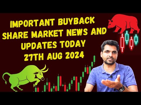 IMPORTANT BUYBACK | SHARE MARKET NEWS AND UPDATES TODAY | Tamil Share | Stocks Trading | Investment