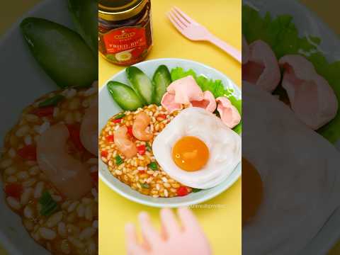 食べられない!偽物ナシゴレン🦐