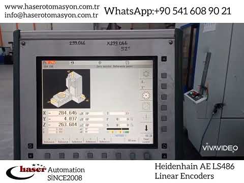 Heidenhain MC422 ana bilgisayar, arabirim kartları, AE LS486 linear kodlayıcılar, Siemens LT modül