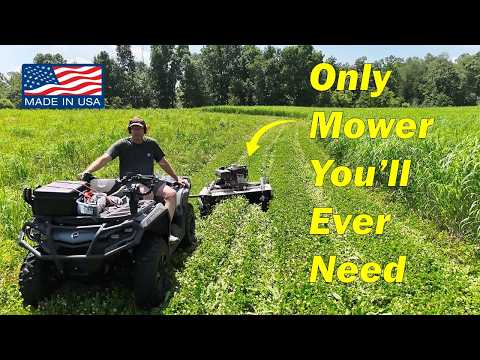 Most Versatile HD Mower For Any Deer Hunting Property - Made In The USA