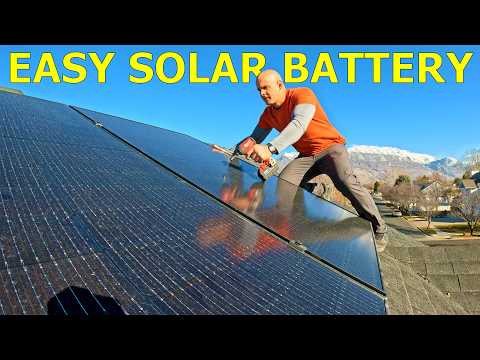 Off Grid Stackable Solar Battery - So easy its *Almost* Cheating...