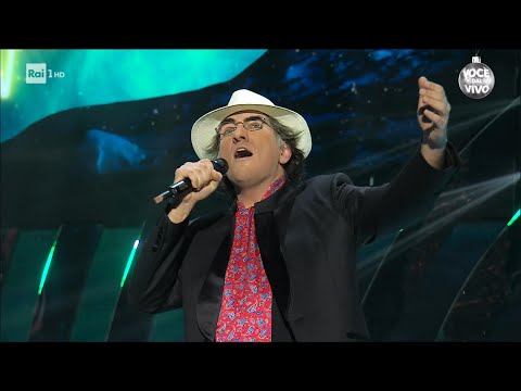 Luca Gaudiano "Al Bano" - canta "Astro del ciel" - Natale e Quale 17/12/2023