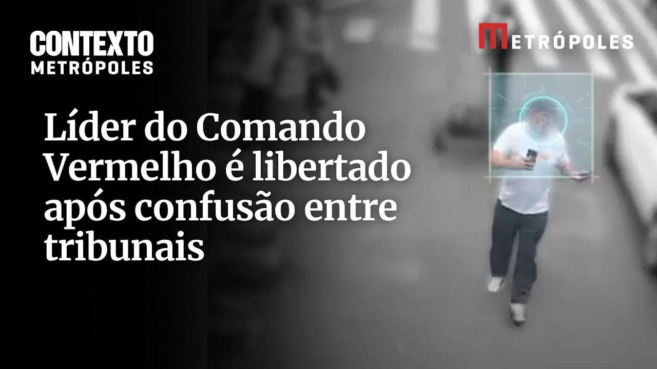 Líder do Comando Vermelho é solto após erro da Justiça no Rio de Janeiro TV Online Líder do Comando Vermelho é solto após erro da Justiça no Rio de Janeiro