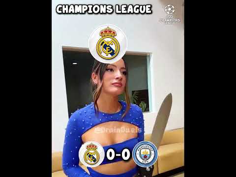 Real Madrid vs Manchester City UCL Face Off! #usa