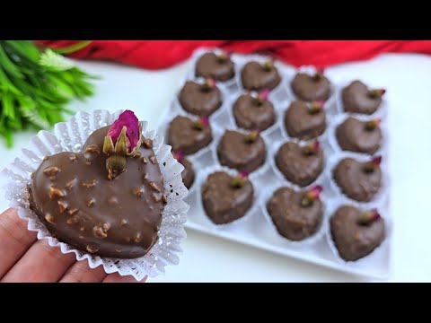 حلويات العيد / حلوة القلب ❤️ المحشية بزاااف ساهلة .. بنينة و تخرج كمية كبيرة
