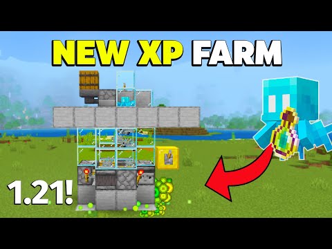 NEW Allay XP Farm in Minecraft Bedrock 1.21! (easy)