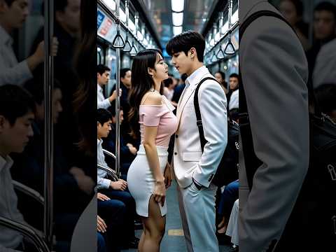 서울의 혼잡한 지하철 #subway #aiart #지하철 #short #subway