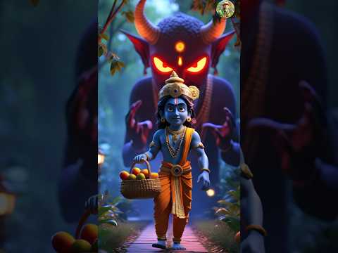 “जब राक्षस ने कृष्ण जी को पिंजरे में बंद किया… फिर यशोदा माता ने दिखाया माँ का प्यार ❤️” #jaidmeel