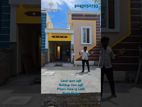 kovur chikkarayapuram 2bhk house price 1Cr 15L 9043050793 #chennai #home #houseforsale #house #villa