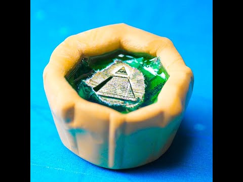 Perhiasan dari Uang 💵 Menciptakan Cincin Kristal Resin Epoksi 💎