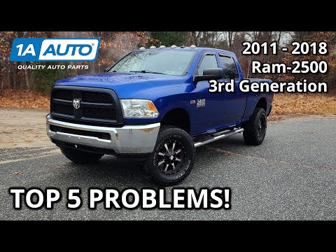 Top 5 Problems Ram 2500 Truck 2011-2018 3rd Generation