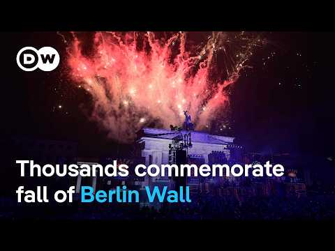 35th anniversary of fall of Berlin Wall marred by governing coalition collapse | DW News