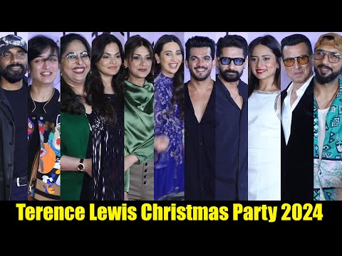 Sonali Bendre, Karisma, Ravi Dubey, Manish, Geeta Kapur & Others At Terence Lewis Christmas Party