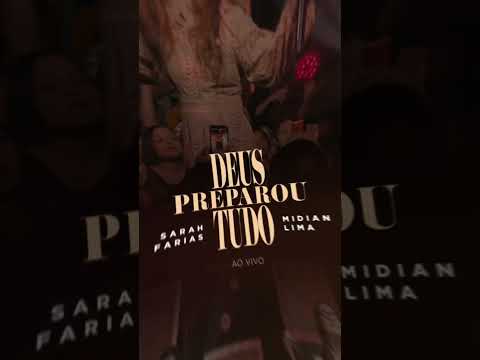 Faltam 3 dias para o lançamento do clipe “Deus Preparou Tudo” com Sarah Farias e Midian Lima 🤩🎶