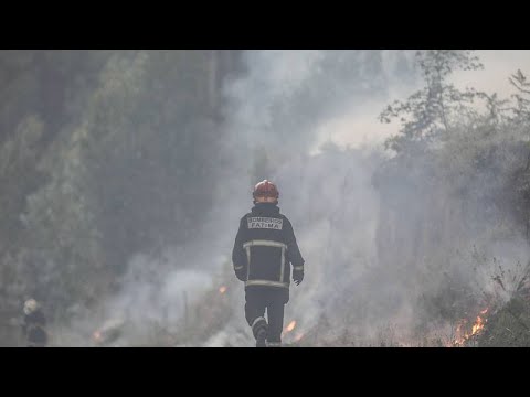 Aszály, hőség és erdőtűz Portugáliában