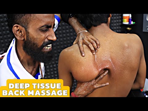 Deep Tissue Body Massage for Faster Healing | Neck Cracking | Spine Cracking | Head Massage ASMR