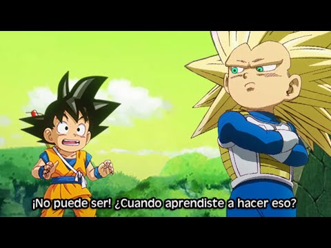 La REACCIÓN de Goku al ver a Vegeta SSJ 3 por Primera Vez - Dragon Ball Daima