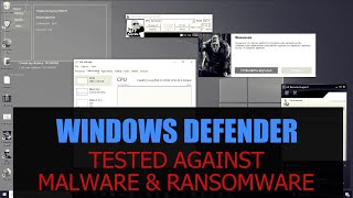 Video thumbnail for "Windows Defender vs Ransomware in 2022" video.