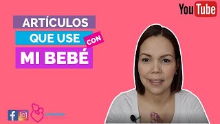 Artículos indispensable para usar con tu bebe
