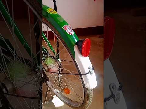 Cycle Indicator light with DC Motor |Cycle light making without Battery #shortvideo #freeenergy