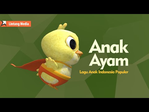 Tek Kotek (Anak Ayam) (3D Video) - Lagu Anak Indonesia Populer