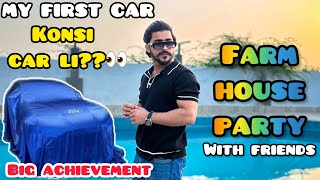 YOUTUBE KE PESO SE APNI CAR LELI😍CAR KI KHUSHI ME GAYE FARM HOUSE ♥️ | faizanofficialvlogs