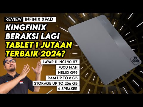 Tablet 1 JUTAAN TERBAIK Terkencang 2024? Review Infinix XPad Indonesia